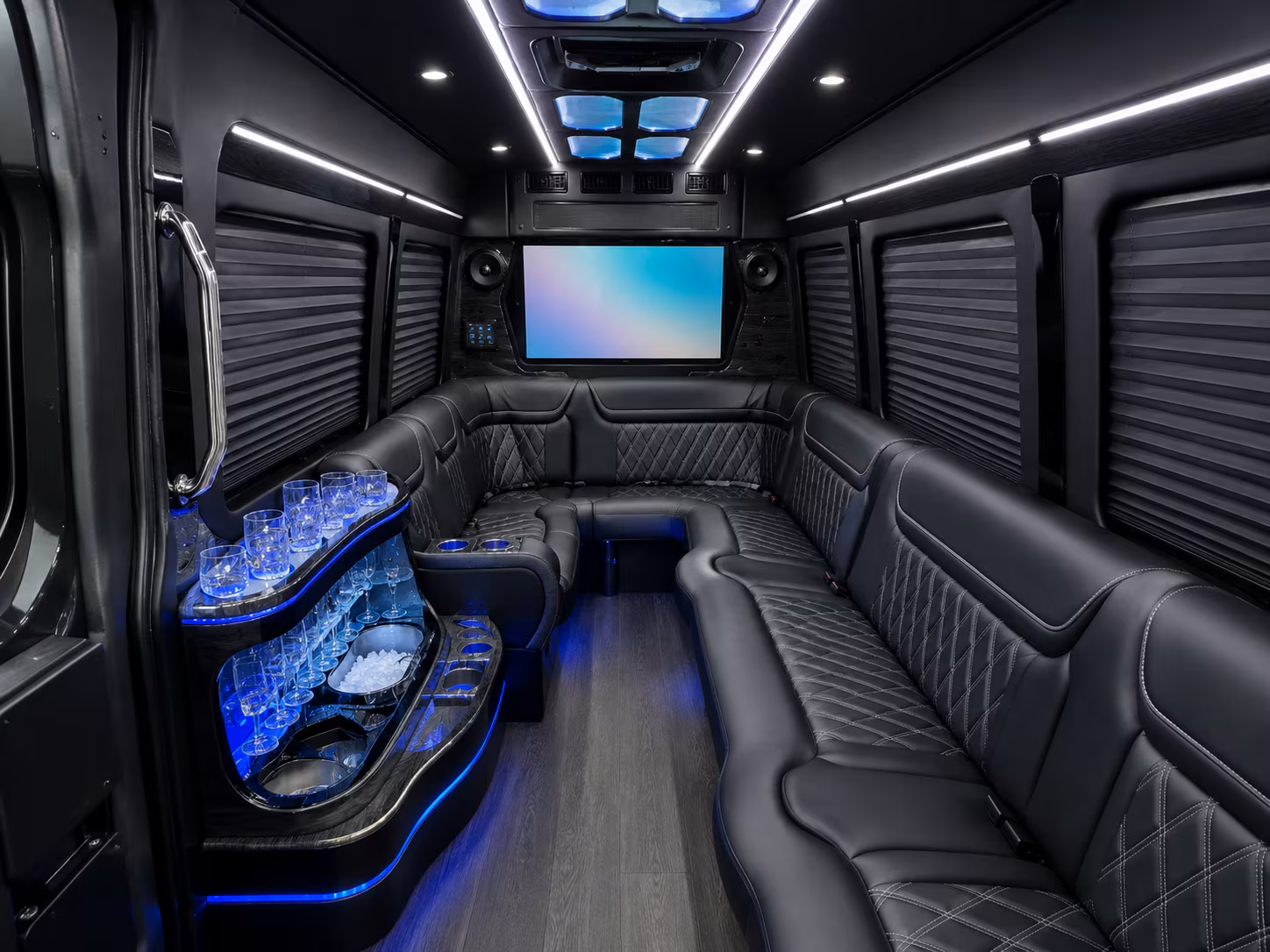 bus rental options for las vegas trips