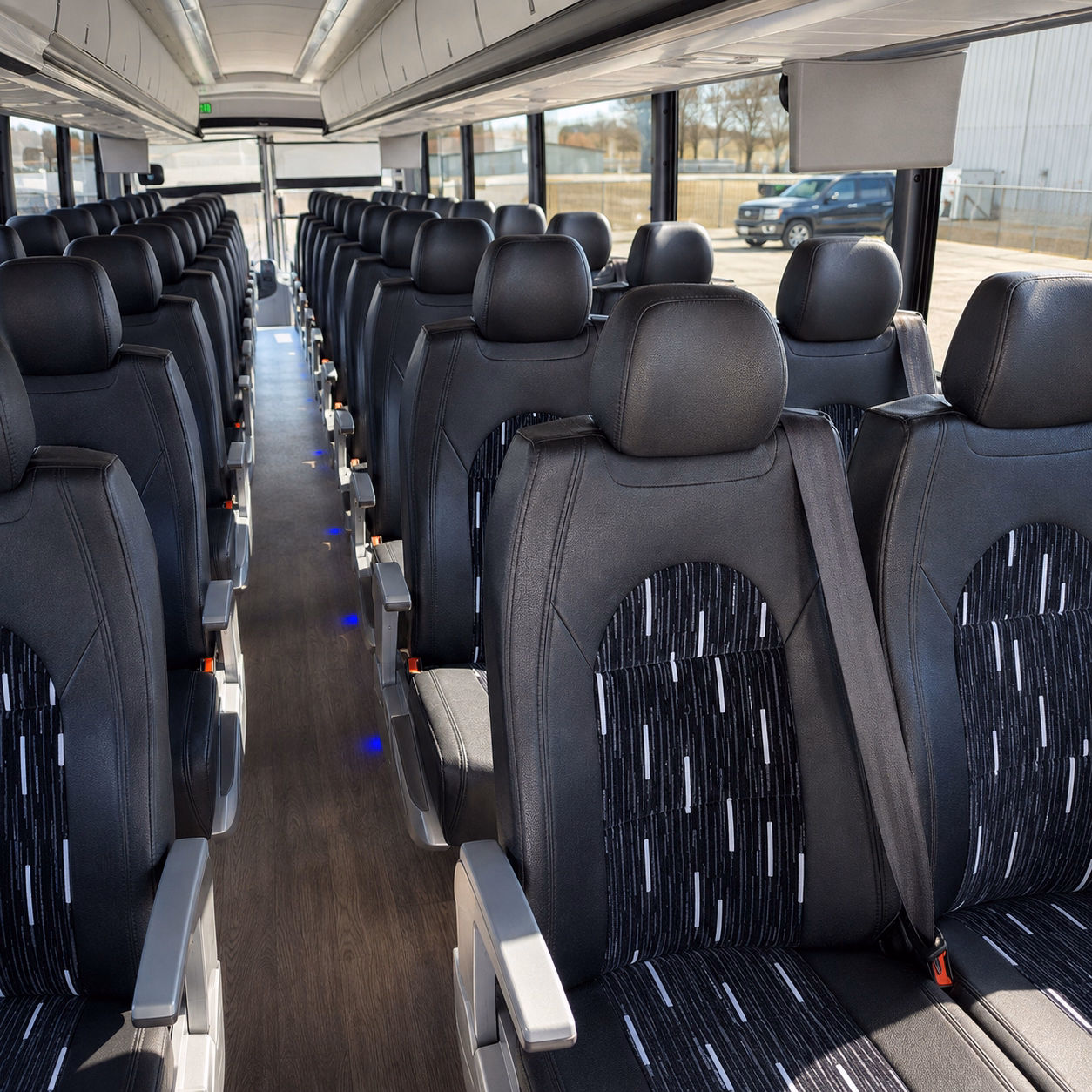 las airport shuttles for out of town wedding guests