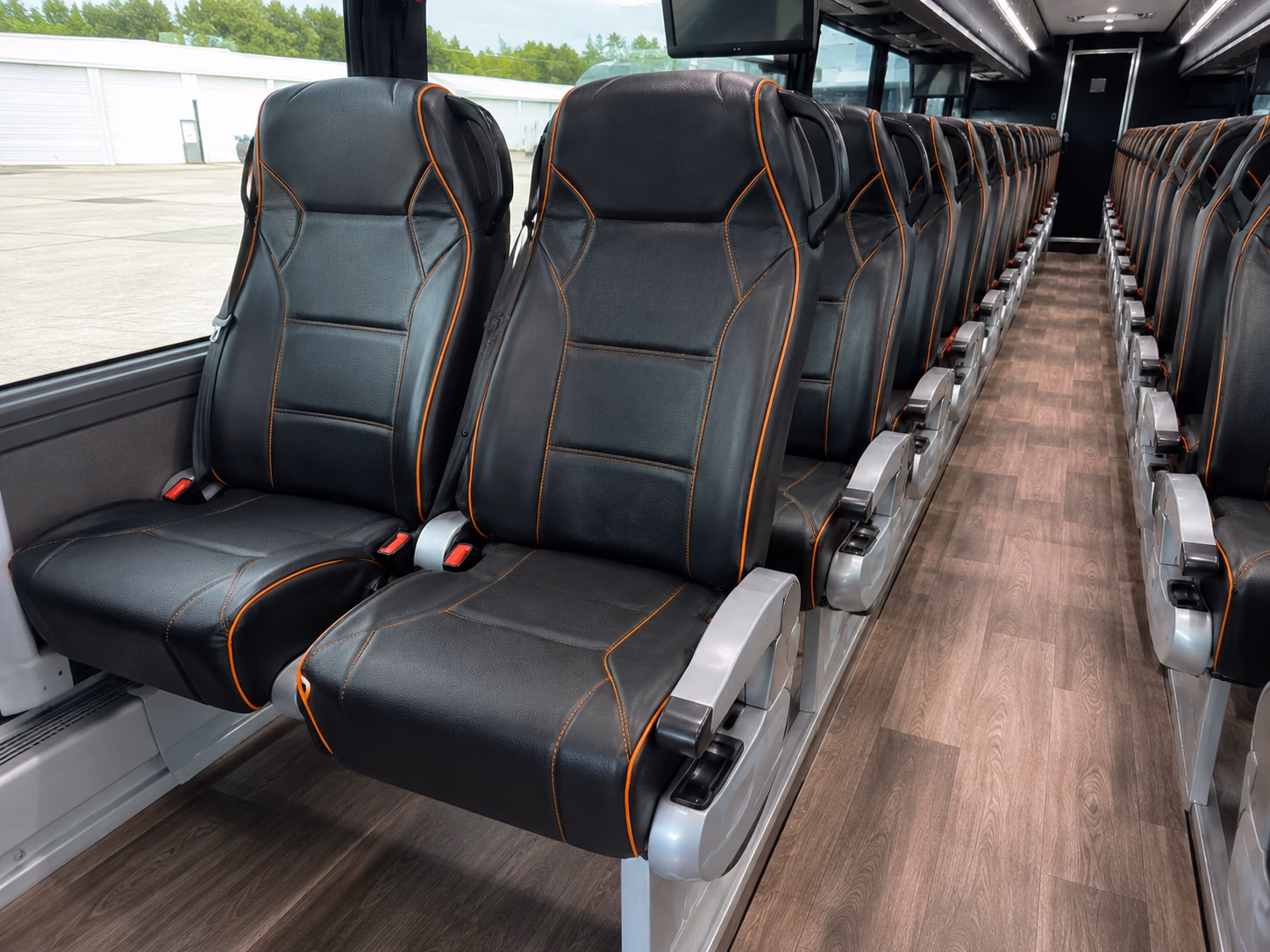 las vegas parking shuttle and park and ride bus rentals